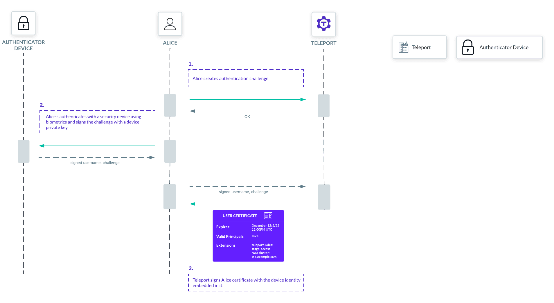 Passwordless high-level overview