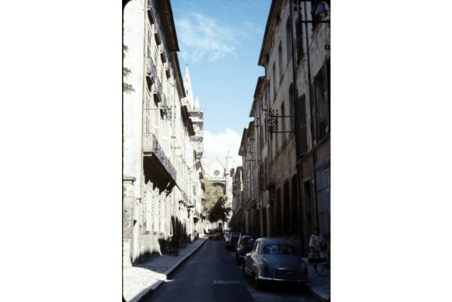 Street scene in Aix-en-Provence