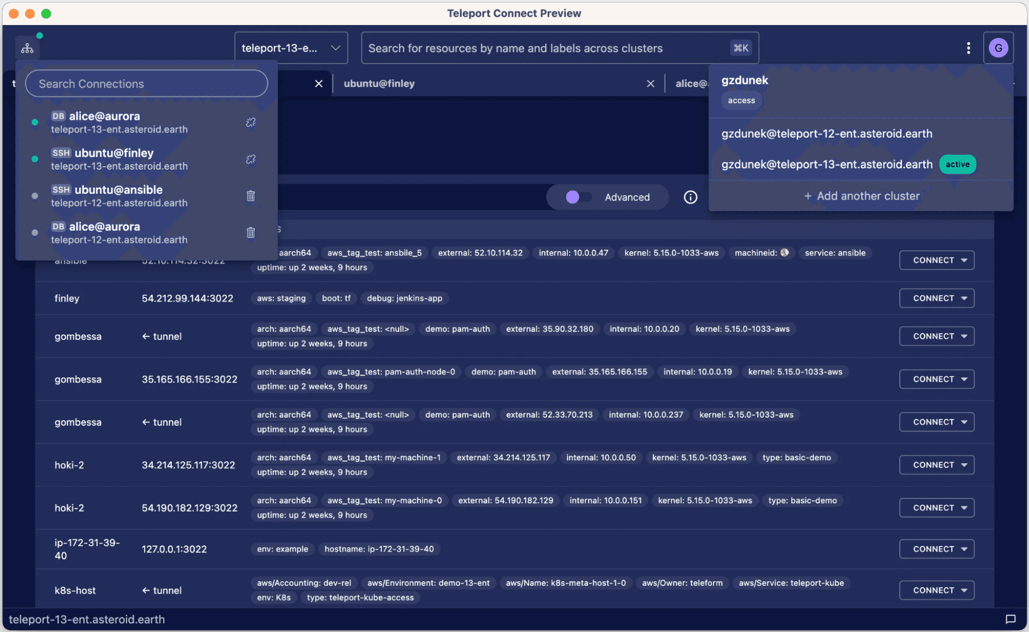 cross-cluster search