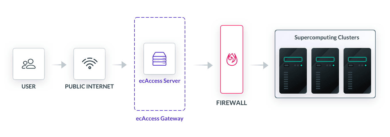 eaccess architecture diagram