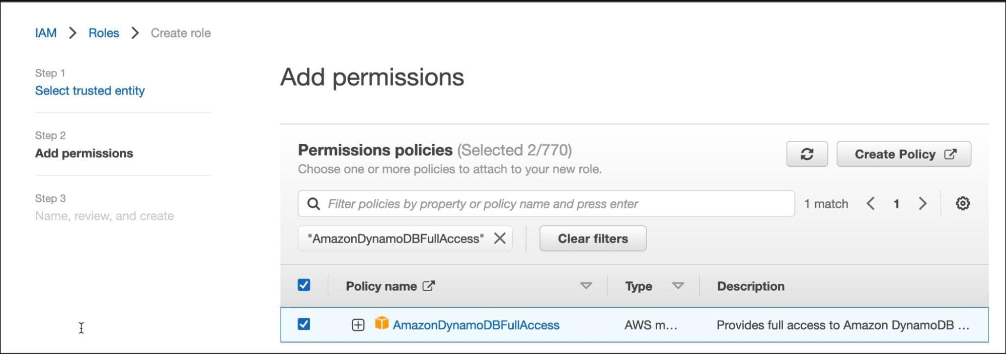 iam add permissions