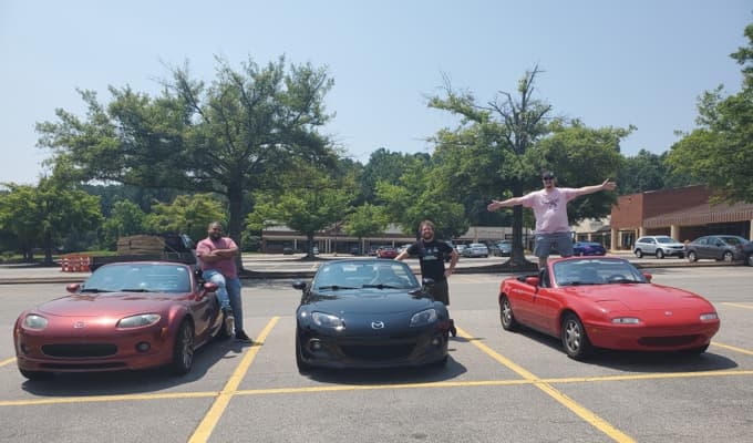 Socially distanced Miata Meetup