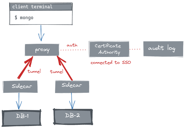 mongodb access