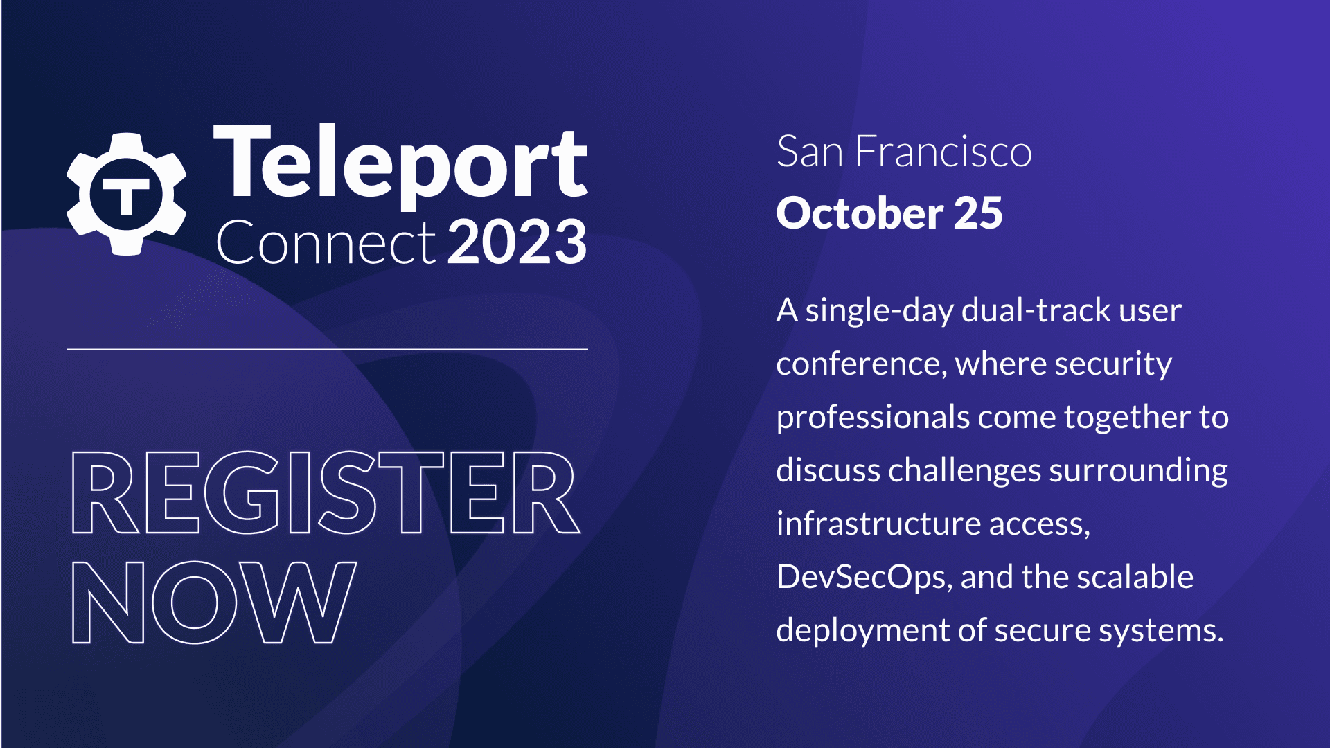 Register for Teleport Connect 2023