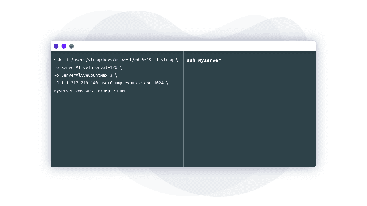 illustration depicting ssh config