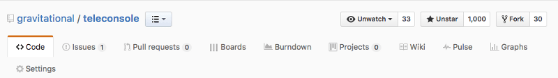 teleconsole github stars