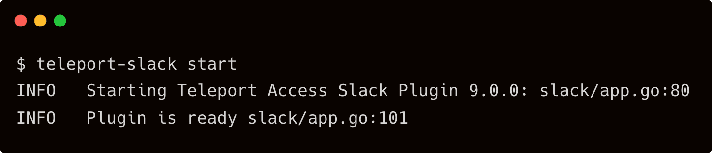 teleport-slack-start